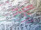 New 2005 map Of Papua Maluku Indonesia  Nelles details-banda Islands ternate   