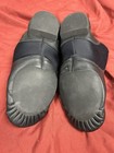 Capezio Black Slip-on Jazz Hip Hop Dance Shoes Split Sole