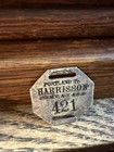 Bridgeton   Saco River Railroad Baggage Tag