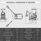 Free Ship 1 6 Ton 2 Tonnew Mini Excavator Epa Certified  Kubota Diesel Engine