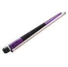 Champion St8 Purple Pool Cue Stick  black white purple Hard Pool Case  11 75mm