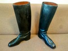 Genuine Jack Boots Ww2 German Wh Army Wss Luft Officers Black Leather Munich Old