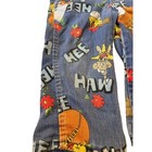 Vintage Liberty Hee Haw Denim Overalls Bibs Shorts 2t Made In Usa 1970s 70s