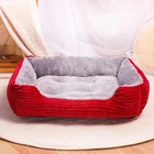 Pet Dog Cat Bed  Calming Sleeping Kennel Puppy Super Soft Mat Pad Warm Nest