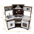 Kids Wooden Pretend Play Cooking Kitchen Sets Corner Playset Toys Boy Girl Gifts