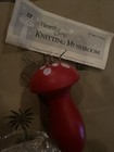 Vintage Hearth Song Wooden Mushroom Knitting Spool