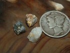 3 Gold Quartz Specimens  84 Gram Native California Gold In Quartz