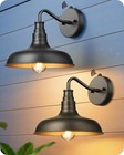 4 Pack Outdoor Wall Light  Gooseneck Barn Light Fixture  Farmhouse Outside