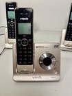 Vtech Expandable Three Handset Cordless Phone System Hd Audio  Digital Answering