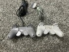 Sony Playstation Controllers Lot Bundle Set Of 2 Sold As Is