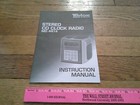 Tevion Stereo Cd Clock Radio Md 4414 Instruction Manual Only Guide Booklet Only