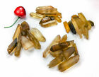 Natural Untreated Citrine Crystal Point  3 Pcs   From Congo Rough Raw Stones