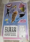 Duran Duran Signed Promo Poster Paper Gods Ltd Ed New Rare Tour Poster Edm