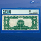 Fr 233 1899  1 One Dollar Silver Certificate  black Eagle   Pmg Ch Fine 15  2910