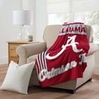Super Soft Ncaa Throw Blanket 46  X 60  - Lightweight Fleece For Game Day  Dorms