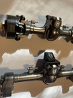 Meus V2 Scx24 V2 Mullet Aluminum Axles Limited Dark Gray Anodized Portal Rear