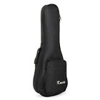 Kmise Bag Carring Case For 21 Inch Soprano Ukulele Acoustic Guitar Double Strap