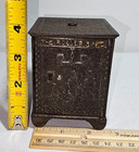 Antique 1882 Kyser rex Roller Safe Sport Safe Cast Iron Young America Still Bank