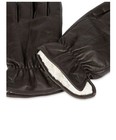 Men s Dockers Leather Touch Screen Compatible Gloves- Brown  Size L