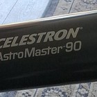 Celestron Astromaster 90 90mm Refractor Telescope Eq Mount Tripod Finderscope