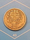1951 Portugal 50 Centavos Copper-nickel Coin Km 577 - Nice Coin - Item D64