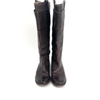 Frye Women s Size 8 B Dark Brown Paige Tall Leather Riding Boots 76532