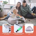 Blublu Park Baby Inflatable Seat With Cover For Babies 3-36 Months  Portable Bab