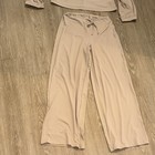 Beige Long Sleeve Lounge Set