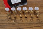 Fender Aged relic Deluxe Strat tele Gold Tuners Pearloid Buttons Tuning Machines