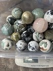 About 10 Lbs natural Chatoyant Quartz Crystal Sphere Gemstone Healing Lot 6