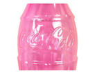 Coco-cola Jumbo 21  Bottle Coin Bank Penny Nickel Dime Quarter Neon Pink