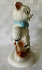Vintage 1950 s Mid Century 8  Ceramic Children Baby Nursery Lamb Lamp Base