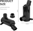 Windshield Washer Pump With Rubber Grommet windshield Fluid Pump    