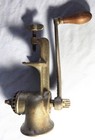 Vintage Universal No  2 Food   Meat Chopper Grinder Hand Crank