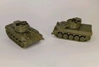 2 Pack - Ho Scale - Us M18 Hellcat - Olive Green 1 87 Scale Mini Model Army