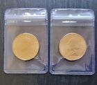 2 X  1 Bluey 2024 1 Dollar Coins Buck Pair Of Two Designs Unc In Free Holders