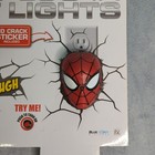 Lil 3d Plug In Night Lights Spiderman Store Display  Try Me Button Lights Up