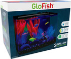 Crescent Aquarium Kit 3 Gallons  Includes Hidden Blue Led Light And Internal Fil