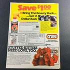 Vtg Retro 1984 Kleenex Huggies Disposable Diapers National Baby Week Ad Coupon