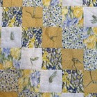 Quilted Lap Or Baby Blanket Pieced   Tied 38    X 38   