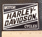 Usa - Harley Davidson Embroidered Patch- Free Us Shipping 