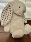 Jellycat Plush Bashful Polka Dot Ears Cream 12    Soft Floppy Bunny Rabbit Read