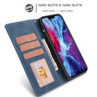 For Iphone 17 Pro Max 16 15 14 13 12 11 7 Magnetic Leather Flip Card Wallet Case