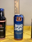 Bud Light Cincinnati Bengals Nfl 2025  2 X 16oz Aluminum Bottle Empty 1 X 25oz