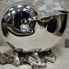 Antique Victorian Silver Plate Nautilus Spoon Warmer William Hutton   Sons Shell