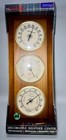 Vintage Sunbeam Decorative Weather Center Thermometer Barometer Humidity Nib Nos