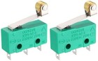 15pcs Kw4-3z-3 Spdt No Nc Momentary Hinge Lever Limit Switch Microswitch Us B1