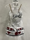 Art Stone  queen Of Hearts  Dance Costume Bodice  Leotard  Sleeves Medium Child