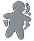 Gingerbread Christmas Steel Die Cutting Die By Impression Obsession Die891-x New