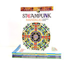 Steampunk Whimsical Mandalas Mix Lot Of 6 Adult Coloring Books By Creative Haven